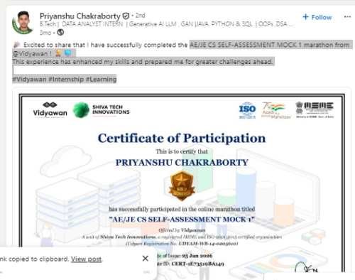 Priyanshu Chakraborty