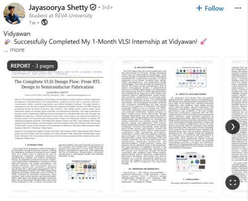 Jayasoorya Shetty – Vidyawan student review