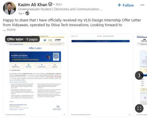 Kazim Ali Khan – Vidyawan student review