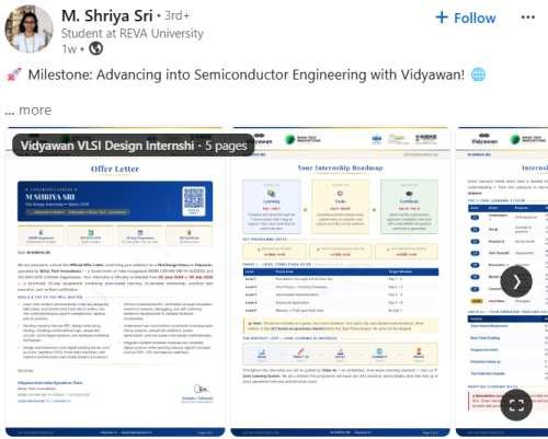 M.Shriya.Sri – Vidyawan student review