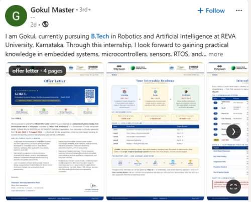 Gokul Master – Vidyawan student review